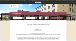 Desktop Screenshot of hotel-hanken.de